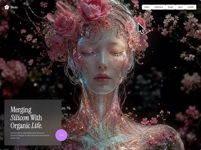 Estilo web belleza y editorial