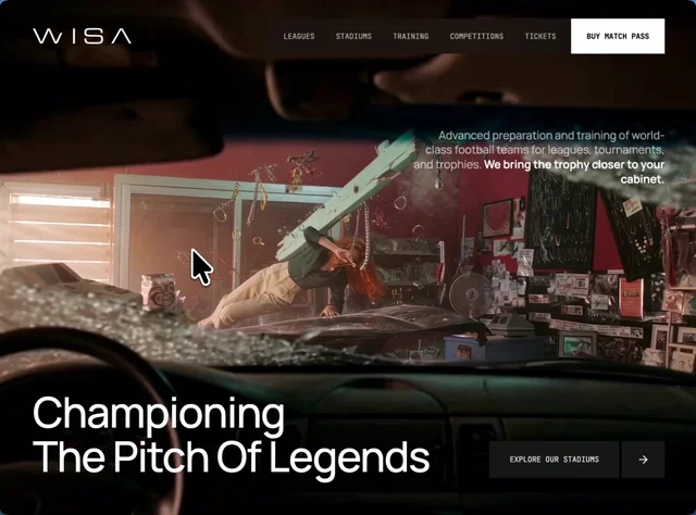 Estilo web deporte y eventos